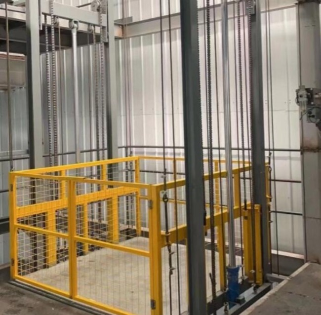 正阳导轨式升降机一般加工周期