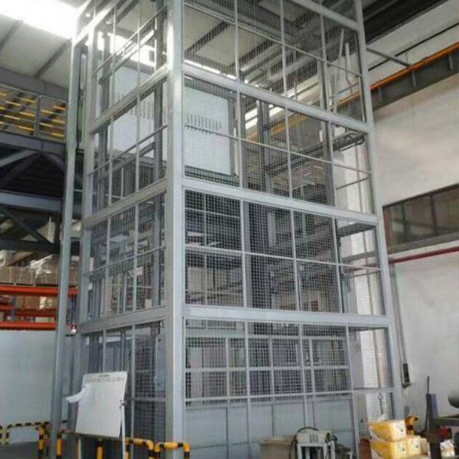 正阳导轨式升降平台货梯